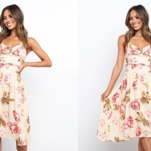 Petal & Pup Fyrsil Dress, cream, size 4 (**New w/ tags**)